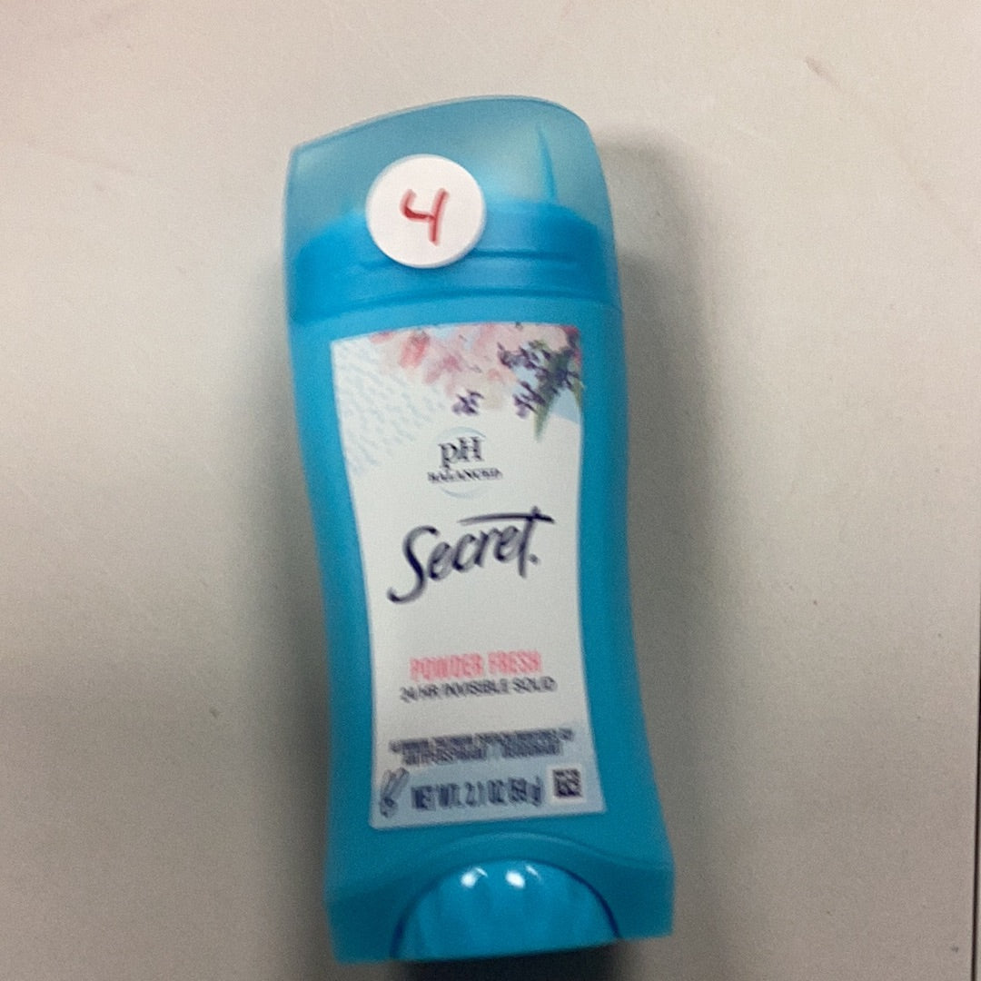 SECRET solid deodorant