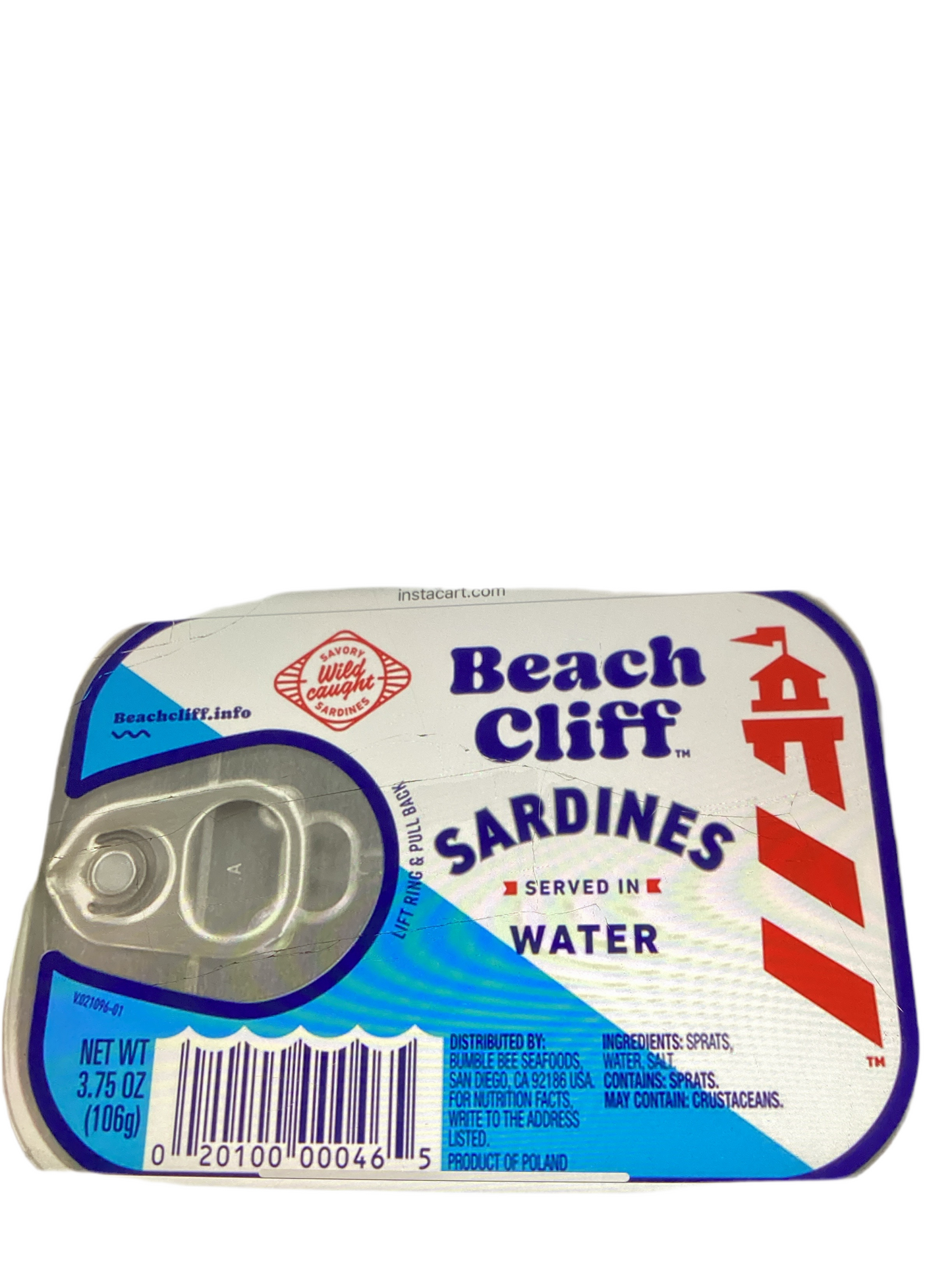 Beach Cliff Sardines (3.75 oz)
