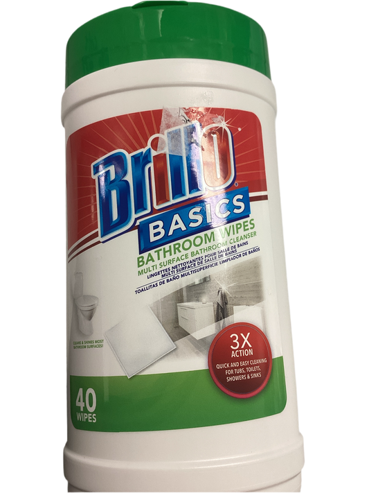 Brillo basics cleaning wipes