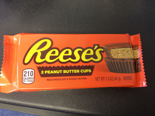 Reg sz Reese cups candy bar