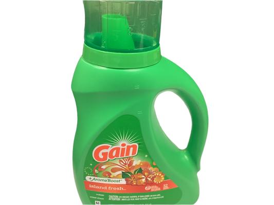 GAIN liquid detergent