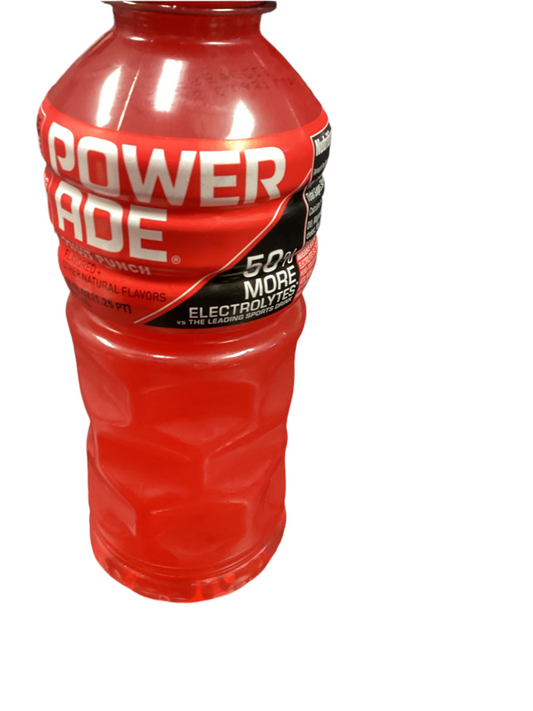 Powerade fruit punch