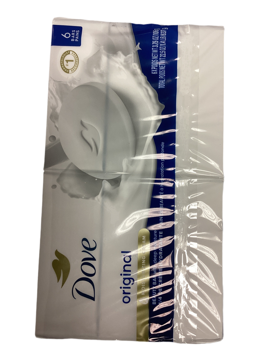 Dove bar soap 6pk original