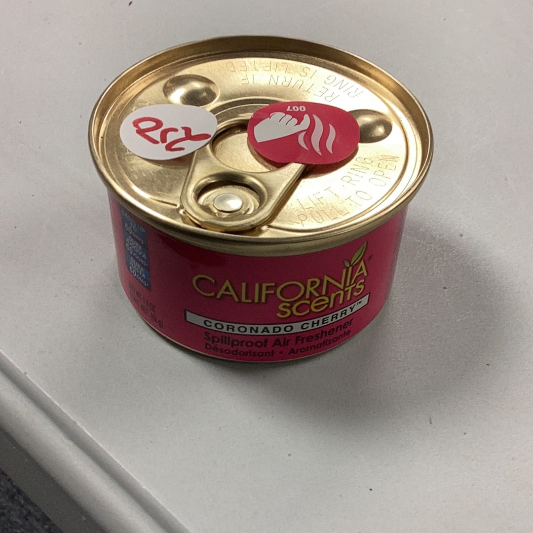 California scents car freshener cherry