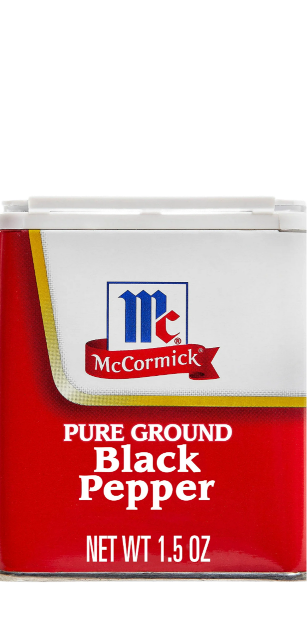 McCormick black pepper