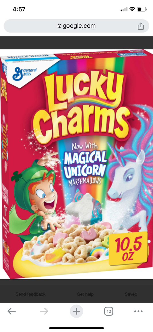 Lucky Charms cereal