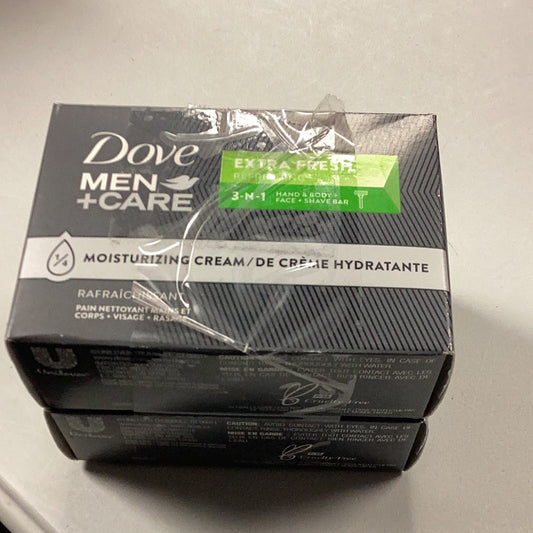 DOVE 2pk bar soap men