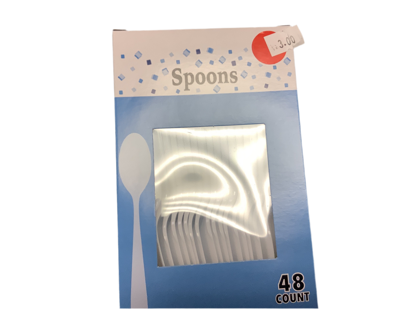 Plastic Spoons & Forks 48ct