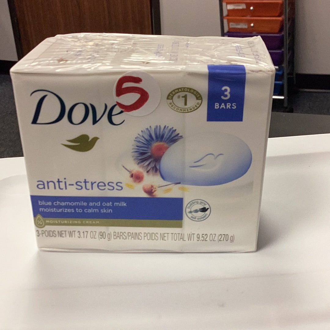 Dove 3pk Bar Soap (varieties)