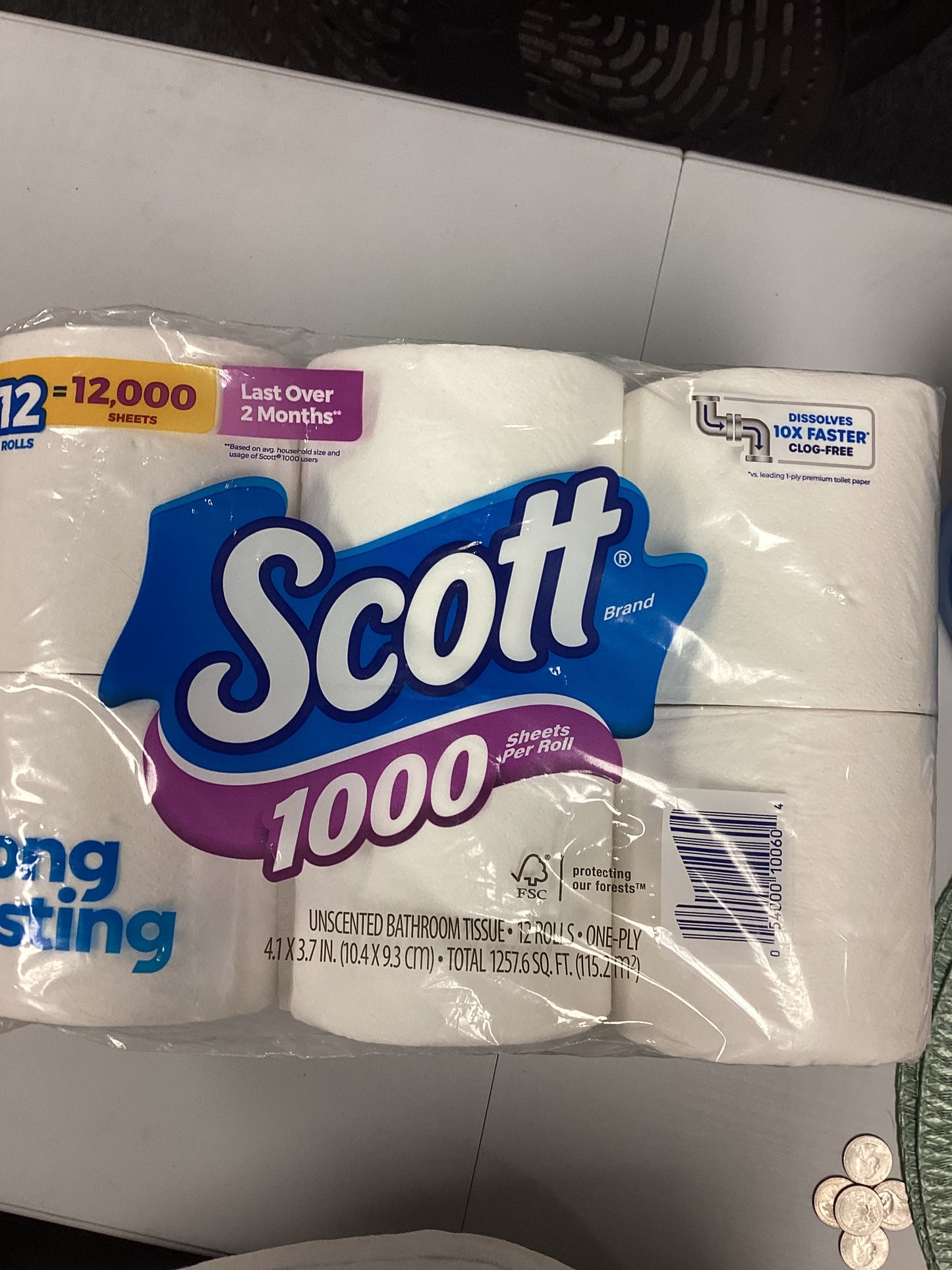 Scott tissue 12 roll