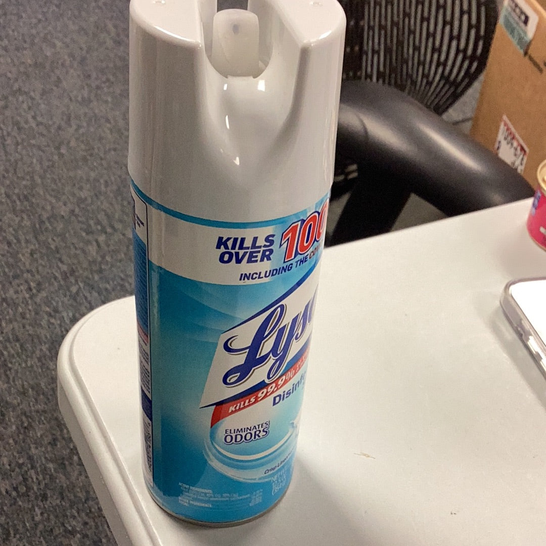 Lysol disinfectant spray (small)