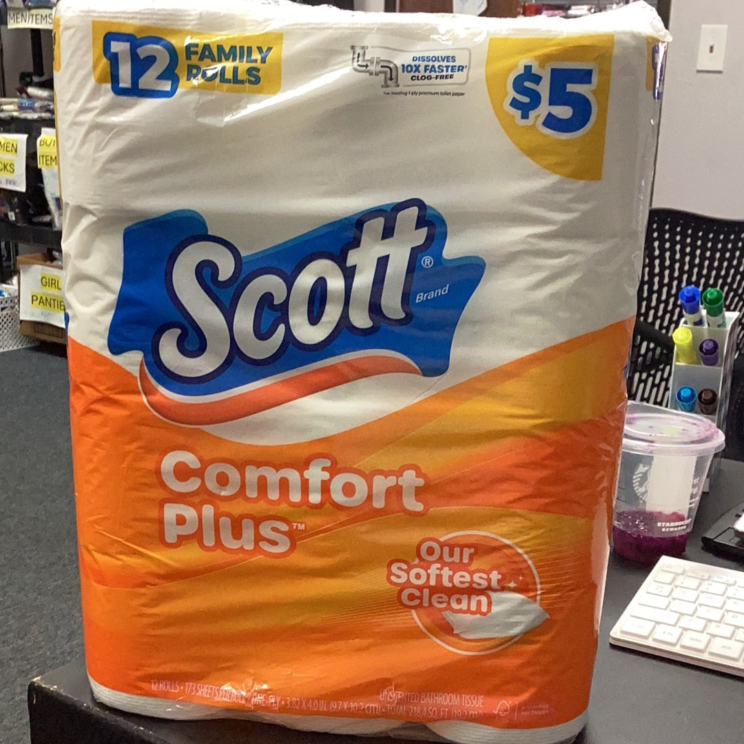 Scott comfort plus (12 rolls)