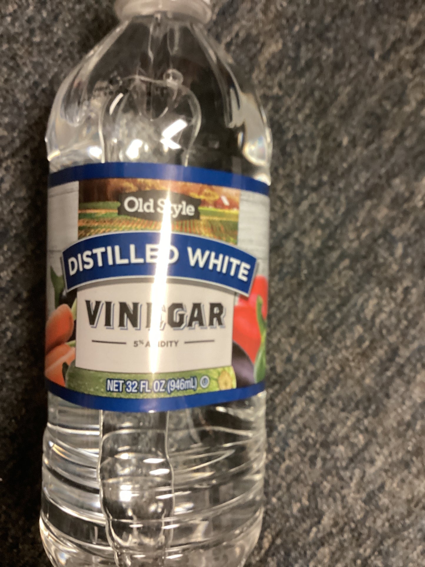 Old style distilled white vinegar