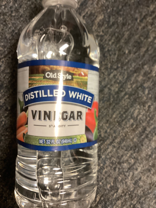 Old style distilled white vinegar