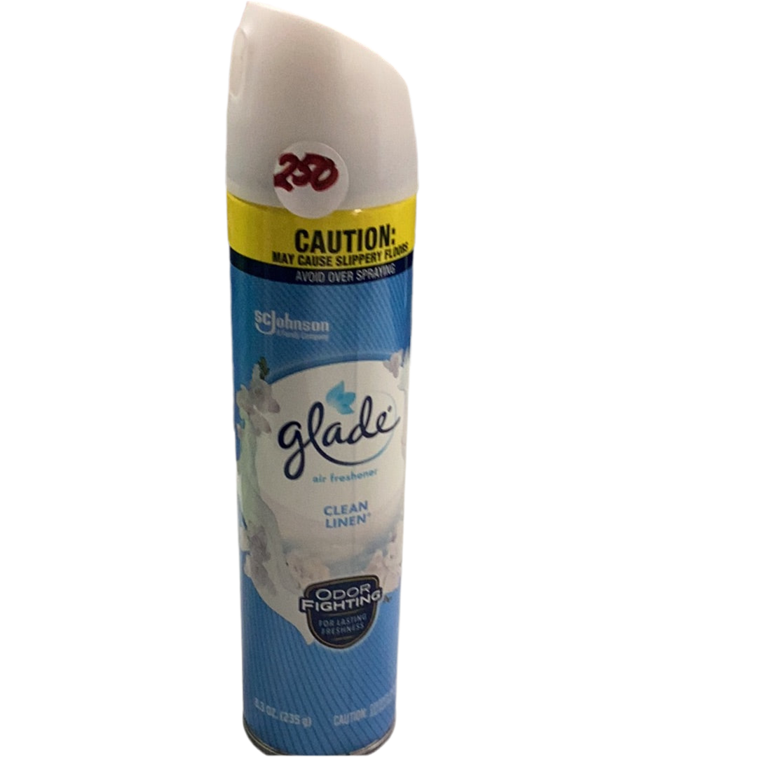 Glade air freshener spray