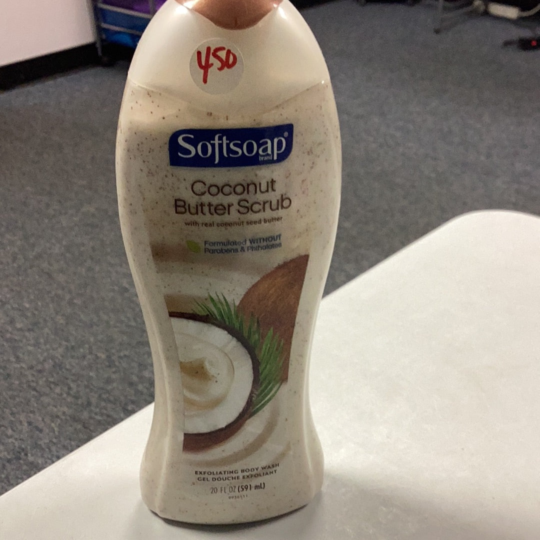 SOFTSOAP body Wash (coconut butter scrub)