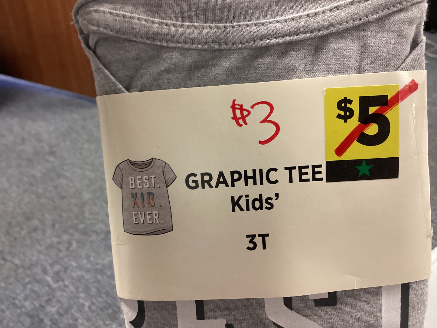 Graphic tee kids (3T)