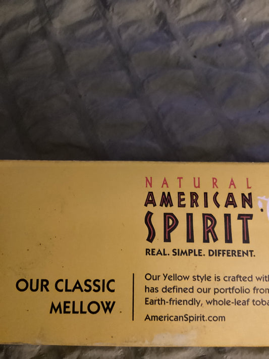 Natural American Spirit (classic yellow)