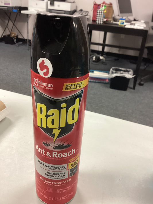Raid Ant & Roach killer spray