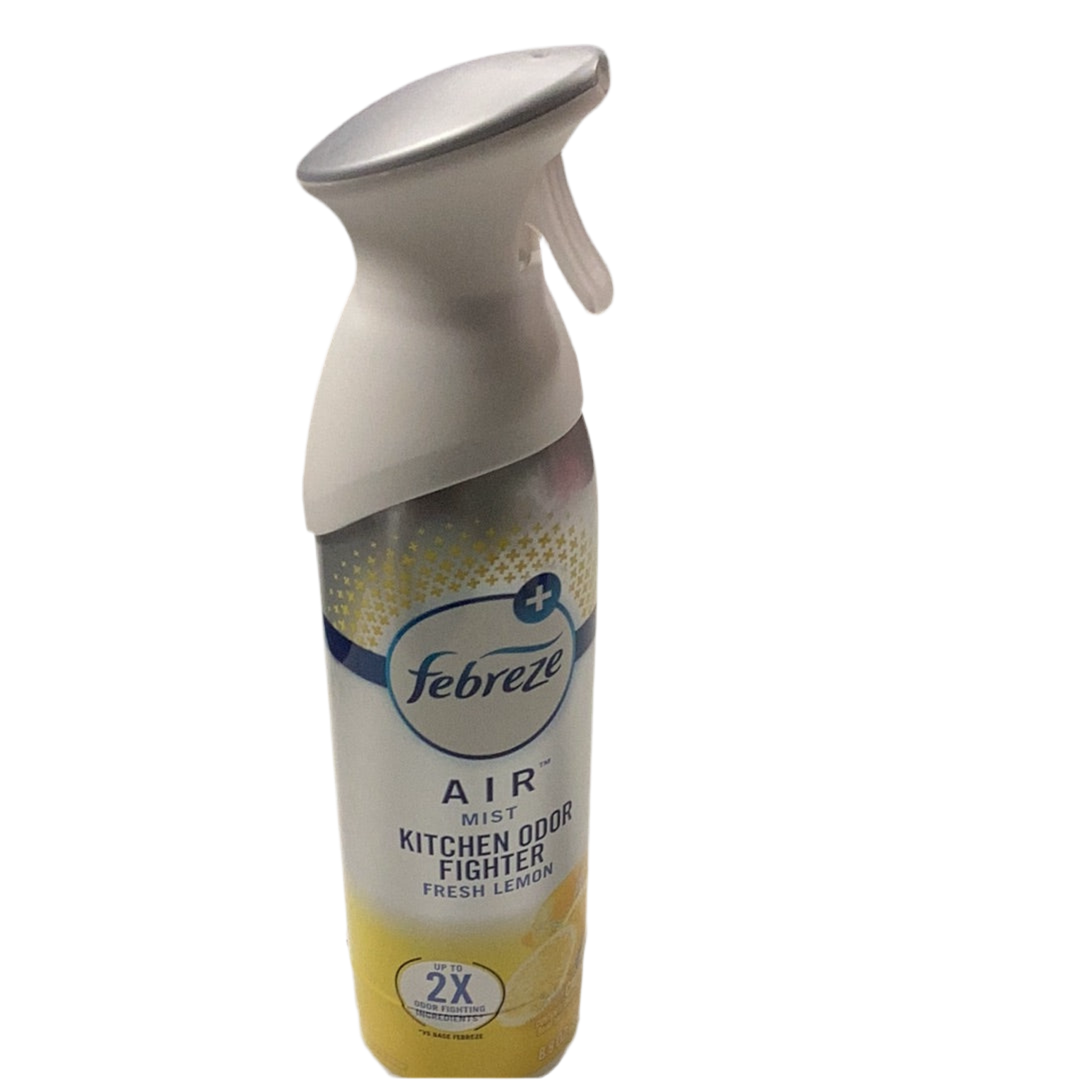 Febreeze Air Mist spray (lemon kitchen odor)