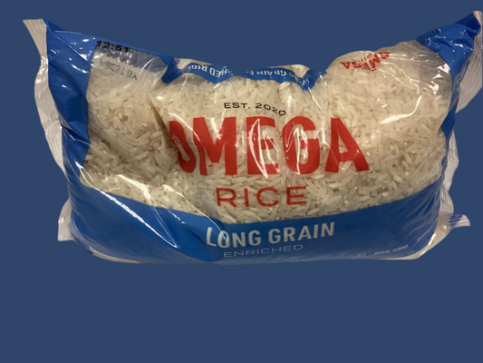 Omega white rice