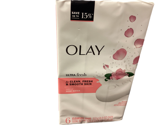 OLAY 6pk bar soap (varieties)