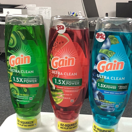 GAIN dish detergent (24,3oz)