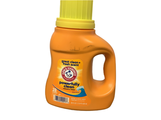 Arm & hammer laundry detergent (yellow top)