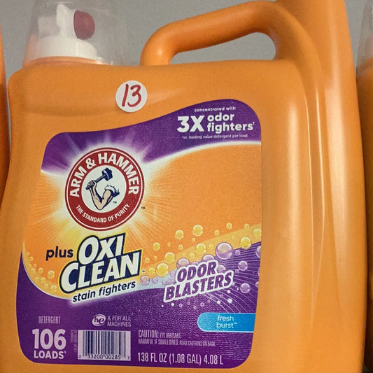Arm & hammer laundry detergent (Gallon)