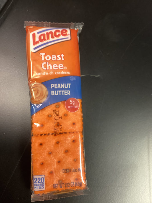 Lance toast cheese peanut butter crackers