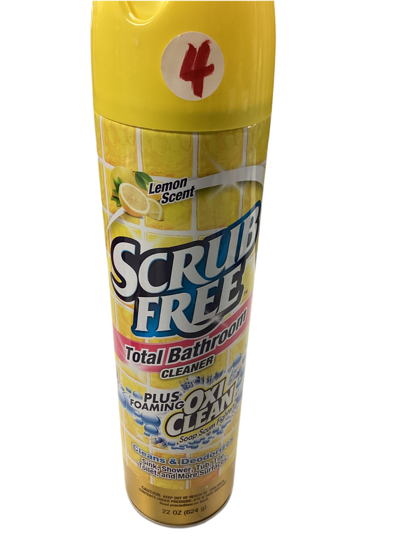 Scrub Free bathroom cleaner