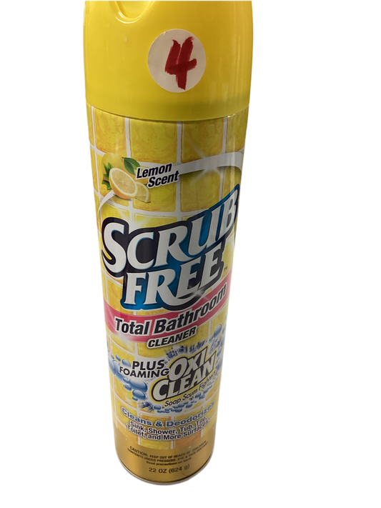 Scrub Free bathroom cleaner