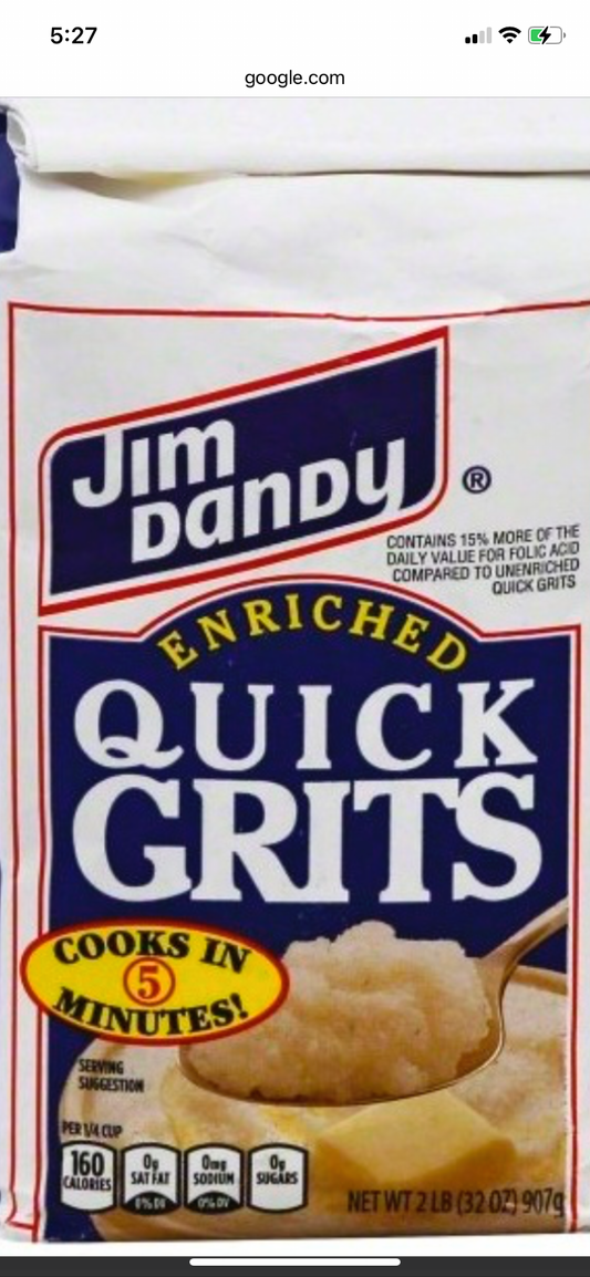 Jim Dandy quick grits