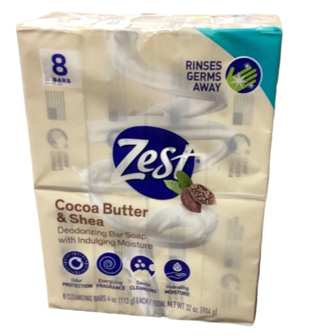 Zest 8pk bar soap (varieties)