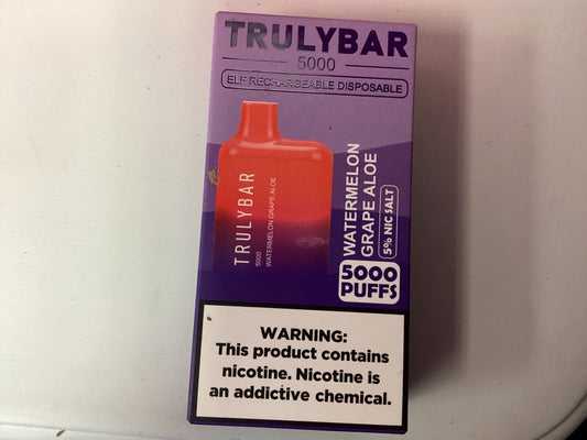 TrulyBar elf rechargeable disposable vape