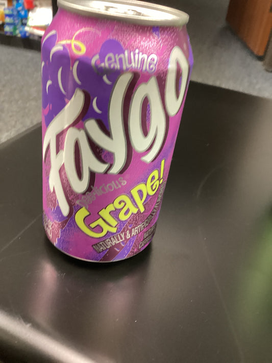 Faygo grape soda
