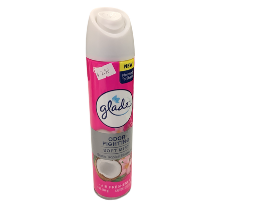 Glade air freshener spray