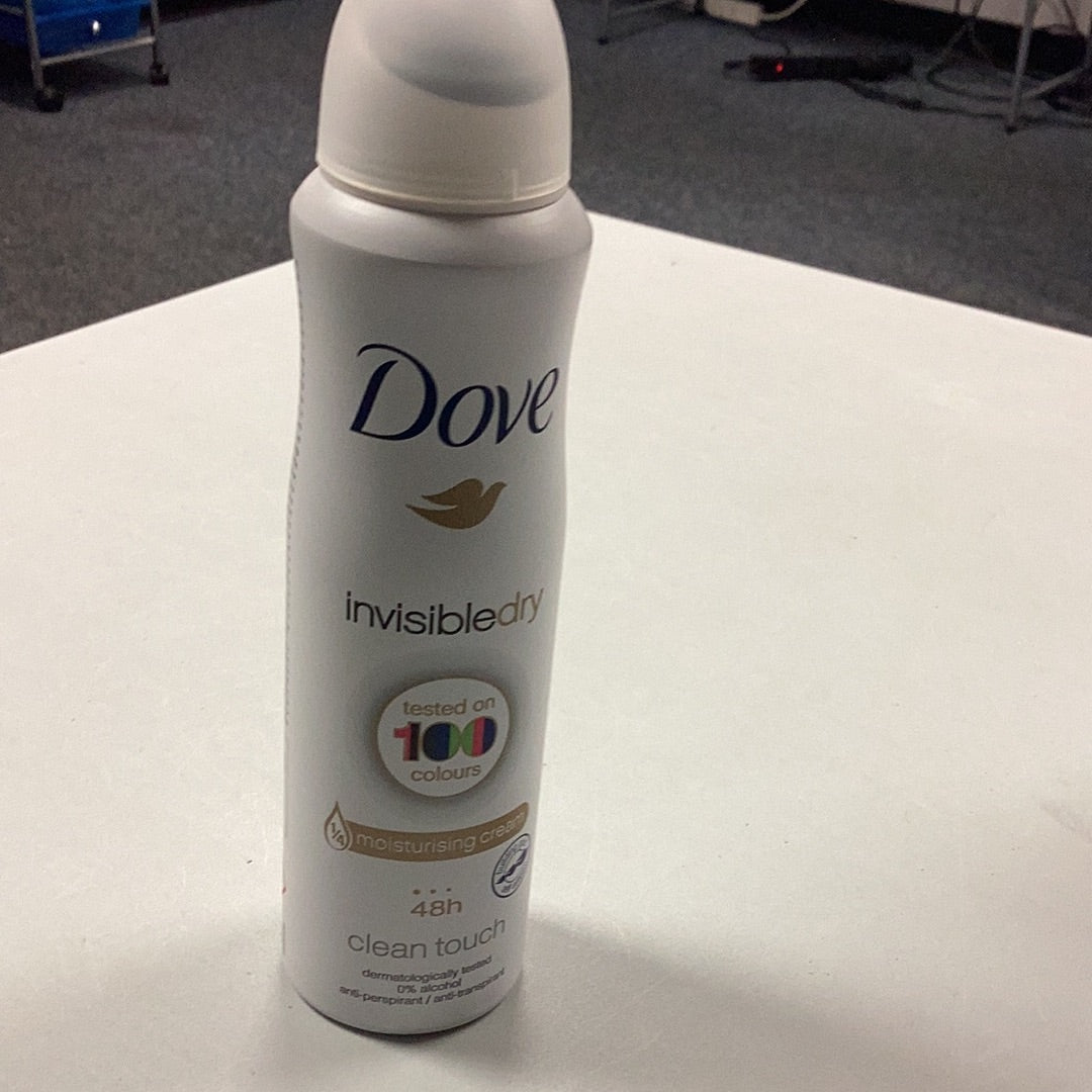 DOVE spray deodorant women
