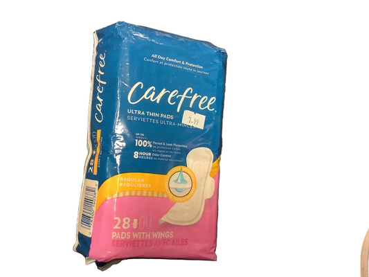 Care free feminine pads