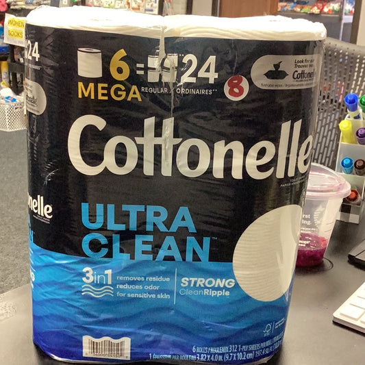 Cottonelle 6=24 mega rolls