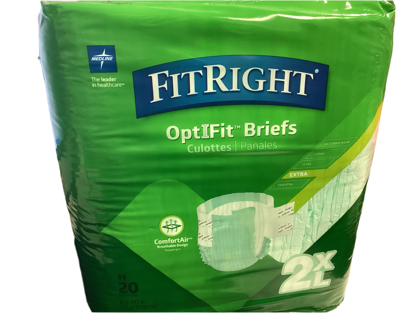 Fit Right adult briefs