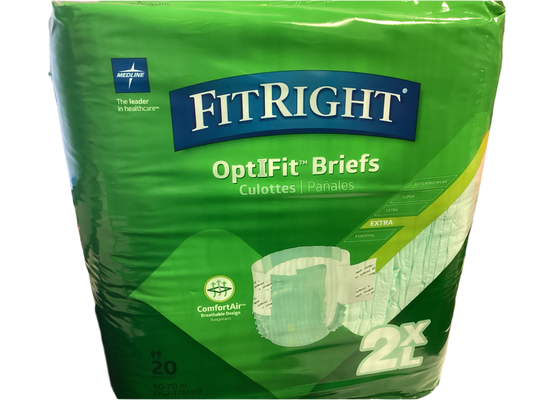 Fit Right adult briefs