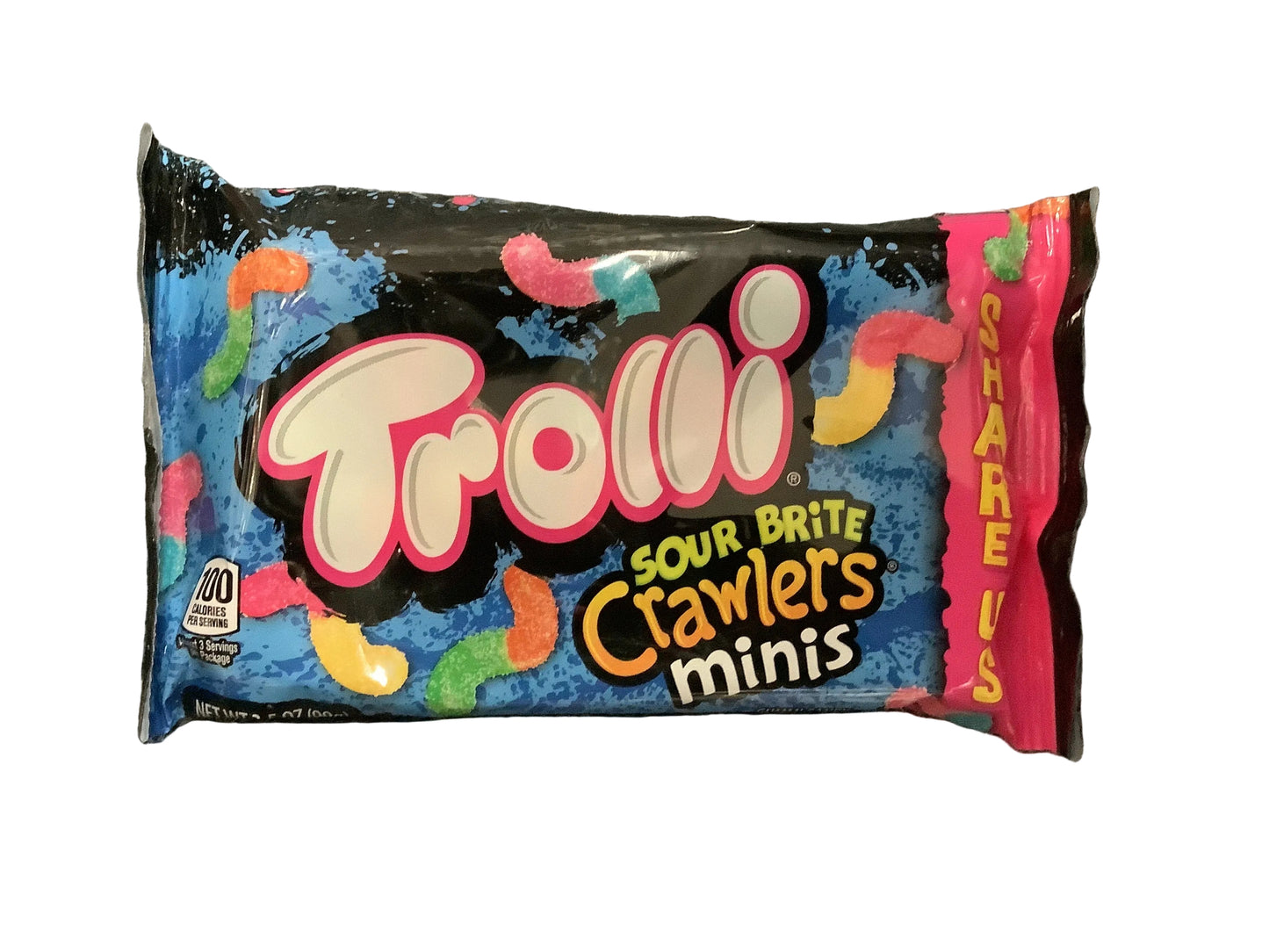 Trolli Sour Brite Crawlers Gummi Candy