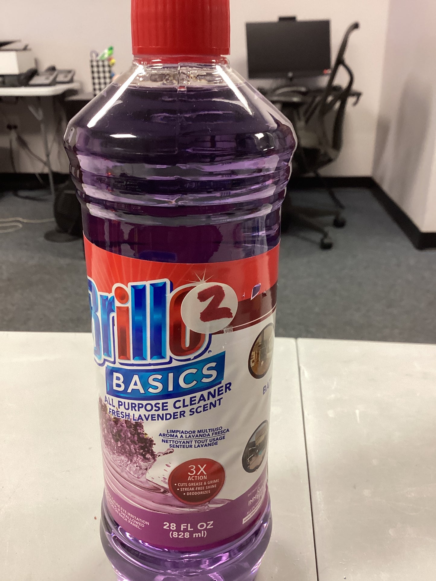 Brillo basics all-purpose cleaner (lavender)