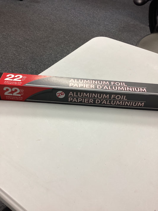 Aluminum foil 22sq ft