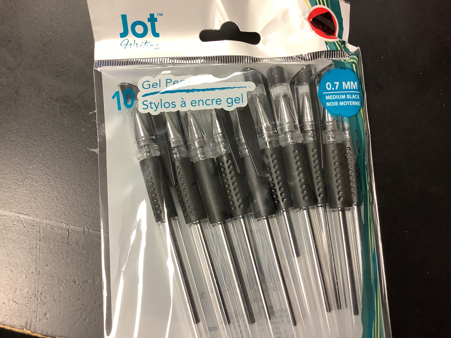 Jot writing black ink pens