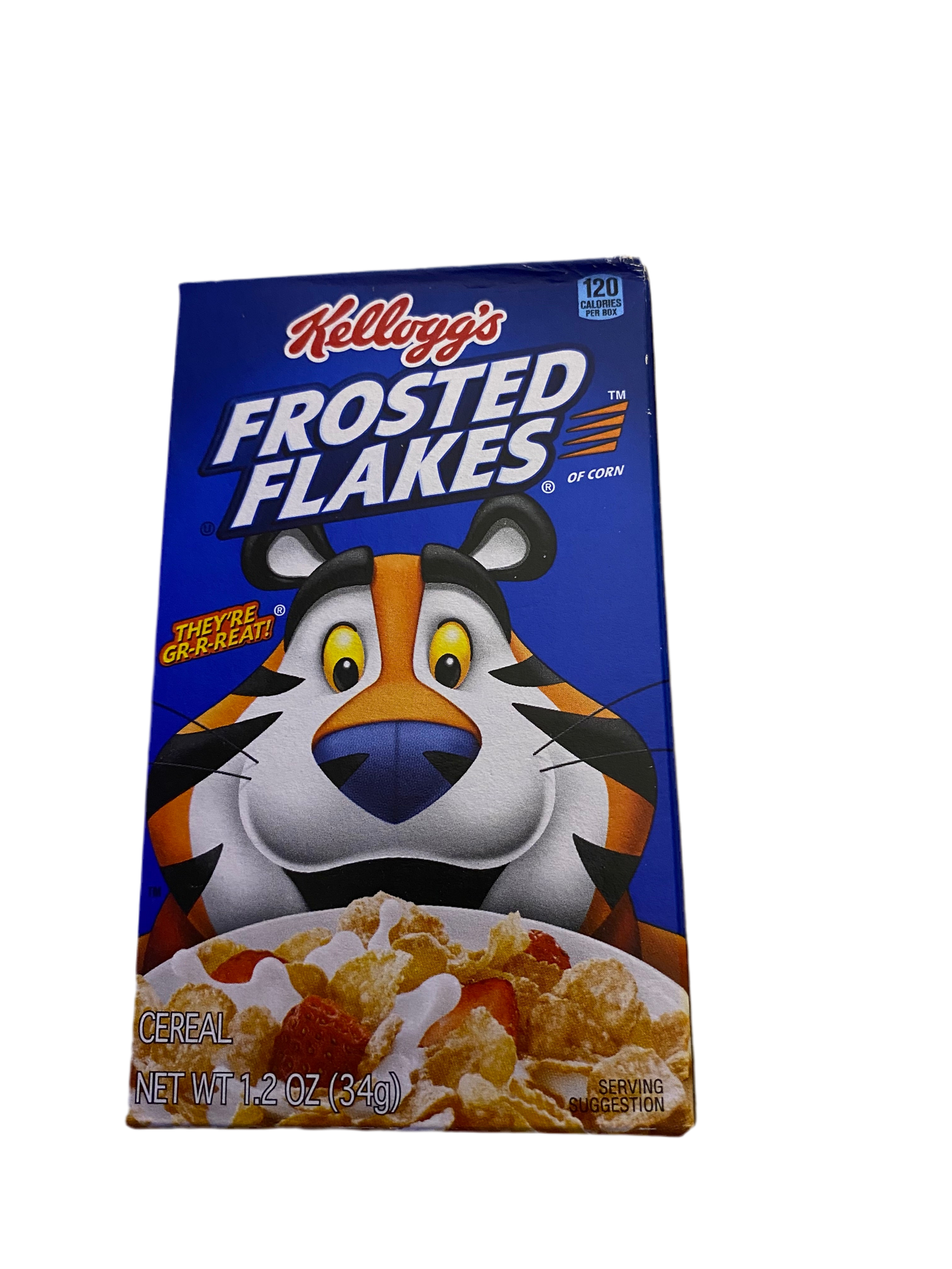 Kellogg’s Frosted Flakes cereal (sgl serv box)