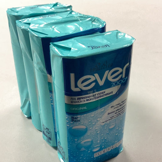 LEVER 2000 4pk bar soap men