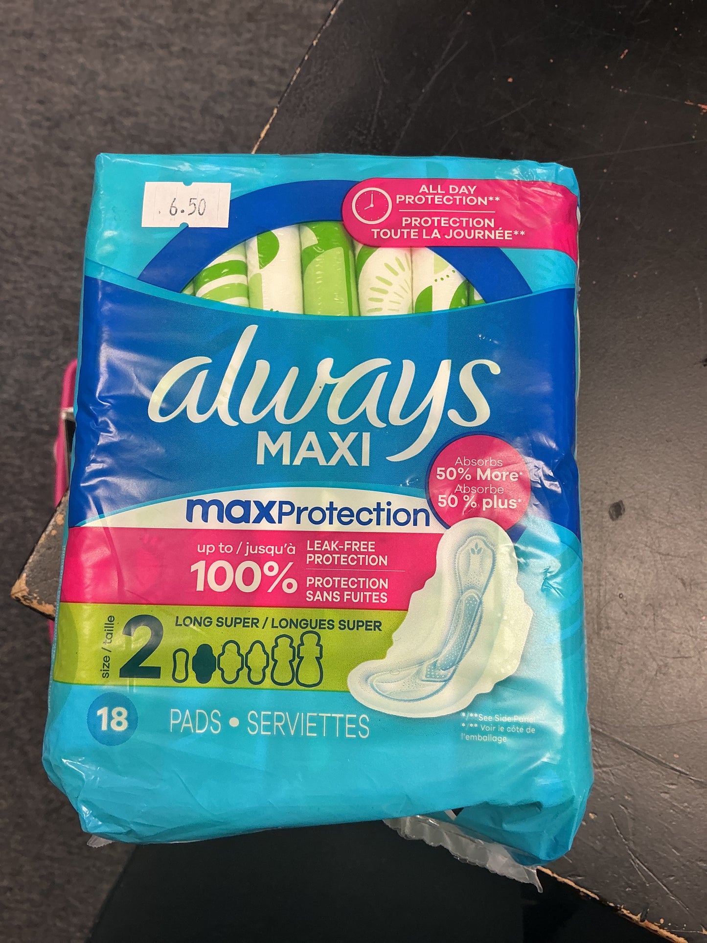 Always Feminine Sanitary Products (Pads)