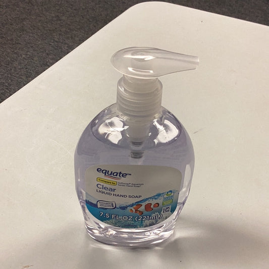 Equate clear hand soap